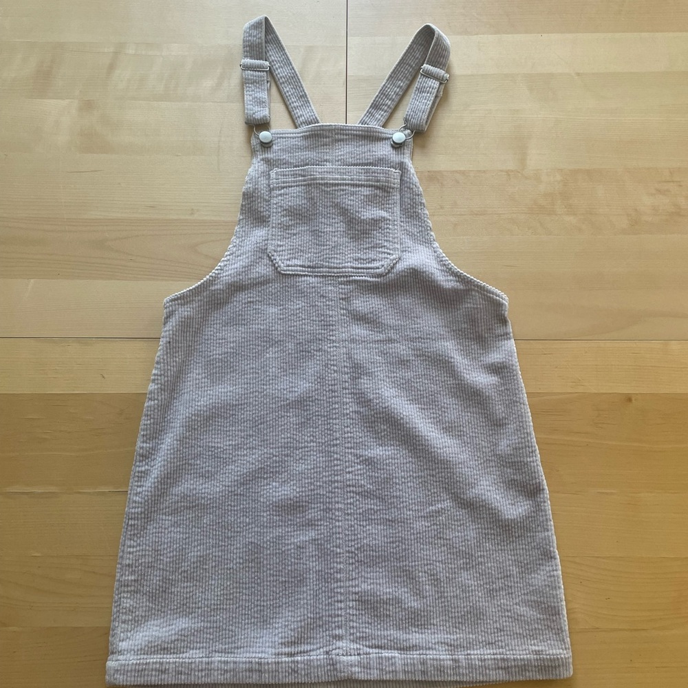 Corduroy Overall Dress